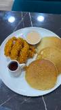 Crispy Chicken & Pancakes